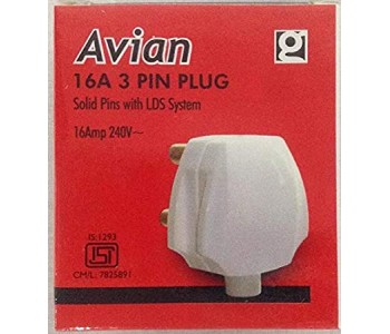 GOLDMEDAL AVIAN 3 PIN PLUG BIG 16A 